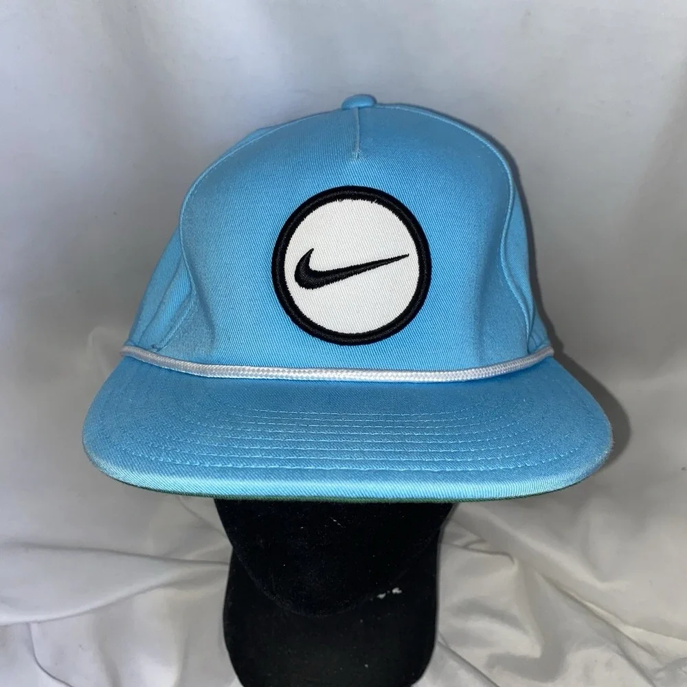 Nike True Retro 72 Aerobill‎ Baltic Blue Rope Golf Snapback Hat DH1343 416